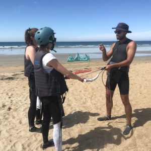 kiteboarding lessons english in carnac quiberon