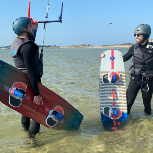 kitesurf lessons english in carnac quiberon